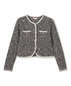 TOCCA TWEEDY MAZE ニットジャケット