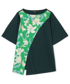 Chacott フラワープリントワンピースＴシャツ