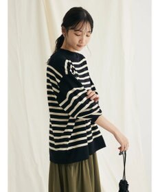CRAFT STANDARD BOUTIQUE とてもちボーダーニットプルオーバー