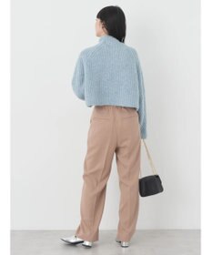 earth music&ecology フワフワＭＩＸハイネックショートニット