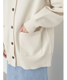 earth music&ecology スポンディッシュミドル丈カーディガン