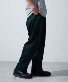 WEGO 【ユニセックス着用ITEM/ウエストゴム/手洗い可】チノイージーワイドパンツ