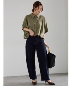 Te chichi ピーチショートシャツ