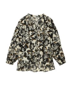 CRAFT STANDARD BOUTIQUE インド綿アソート柄シャツチュニック