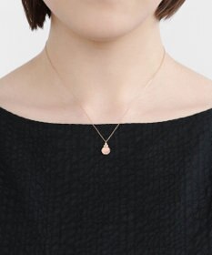 TOCCA 【WEB限定】BLOOMING BUD K10 NECKLACE K10 天然石カボションカット ダイヤモンド ネックレス