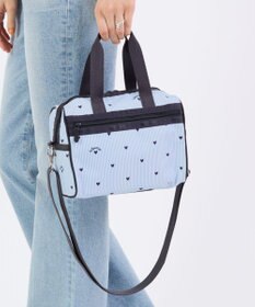 LeSportsac EVERYDAY SM SATCHEL/フレッシュブラックハーツ