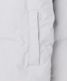 Feroux ファーカラー付き・ダウン見え中綿 ジャケット