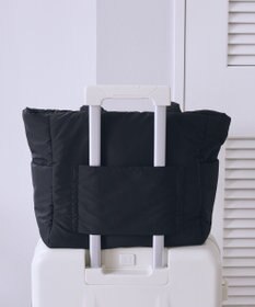Maison de FLEUR 撥水加工パファーキャリーオントートバッグ