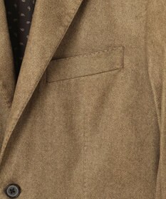 JOSEPH ABBOUD 【ストレッチ】ヘリンボンスウェード ジャケット