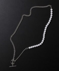 WEGO Mパールミックスチェーンネックレス