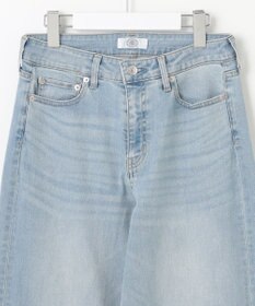 J.PRESS LADIES 【洗える】BASIC STRETCH DENIM ワイド ストレート デニム