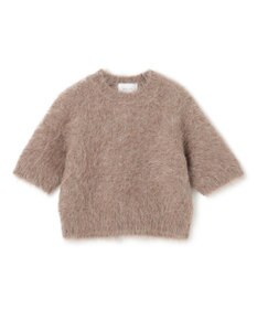 BEIGE， SENECA / アルパカウールショートシャギーニット