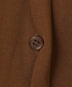 ICB 【洗える】マラボーテジョーゼット ボウタイデザインカットソー