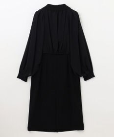 GRACE CONTINENTAL シアスリーブレイヤードレス