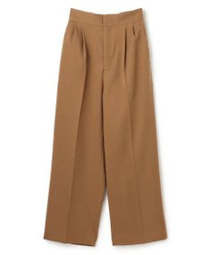 uncrave プルーフウールライクツイル ワイドパンツ