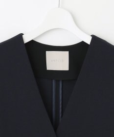 UNFILO 【ストレッチ/洗える】BEAUTY MOVE ダブルボタンジレ