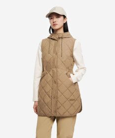 AIGLE PrimaLoft中綿 撥水 インサレーション ダイヤモンドキルティングミドルベスト