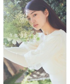 earth music&ecology チュールドッキングニットプルオーバー