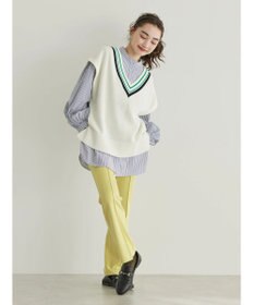 AMERICAN HOLIC 美・美・美　ポンチフレアパンツ