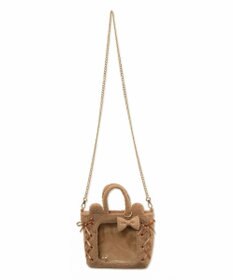 WEGO 【痛バ＆推し活グッズ】耳付きレースアップミニぬいショルダー