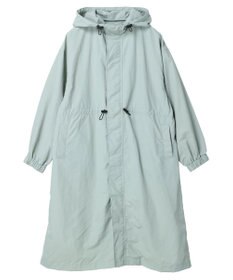 Green Parks フーデットロングコート