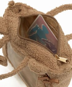 WEGO 【痛バ＆推し活グッズ】耳付きレースアップミニぬいショルダー