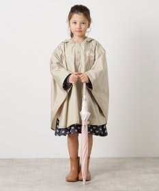 MOONBAT 【ポーチ付き】ポールアンドジョー キッズレインポンチョ