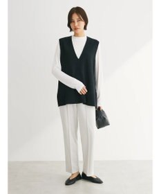 Green Parks らくスレストレートパンツ