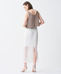 uncrave ドレープツイル Vネックトップス