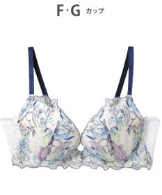 AMPHI ブラジャー グラマラス&リッチな谷間をメイク Gカップまで対応 【Glama-Rich グラマリッチ 脇スッキリ・ライトタイプ】 大きいサイズ ブラ BYJ685 アンフィ／ワコール