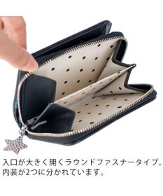 tsumori chisato CARRY キラメッシュ ラウンドファスナー折財布