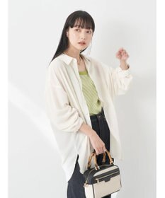 earth music&ecology シアーボーイズライクシャツ