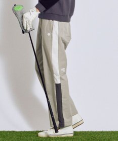 PW CIRCULUS 【MEN】サイドラインストレートワイドパンツ ゴルフ