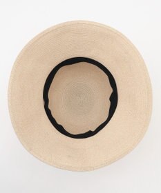 #Newans 【UVカット/洗える】〈花乃まりあさんコラボ〉リボン2本つきサマーハット