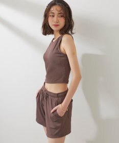 OP／FILA 【ocean pacific】ラッシュガード付き水着4点セット タンキニデザイン