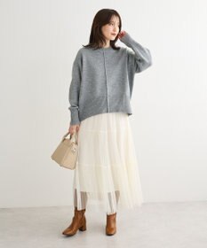 Green Parks チュールプリーツティアードスカート