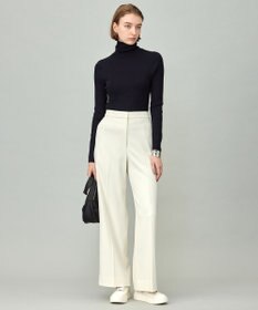 ICB L 【新色追加】エクストラファインメリノリブ タートルネックプルオーバー