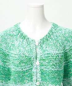 23区 【GOLD LABEL】ファンシーミックスハンドニット カーディガン