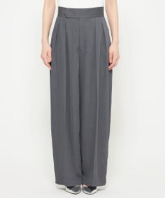 uncrave ドレープツイル ワイドパンツ