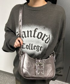 WEGO マルチWAYハーフムーンベルトバッグ