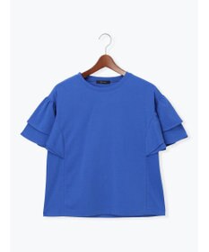 Te chichi 【接触冷感/遮熱/吸水速乾】フリルスリーブビッグTシャツ