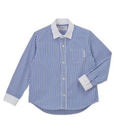 MIKI HOUSE HOT BISCUITS 【110-130cm】ブロード素材の長袖シャツ