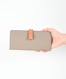 Atelier nuu 日本製 本革 バイカラーnoble スマートロングウォレット