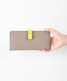 Atelier nuu 日本製 本革 バイカラーnoble スマートロングウォレット
