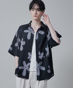 WEGO アムンゼンパターンBIGシャツ（S）