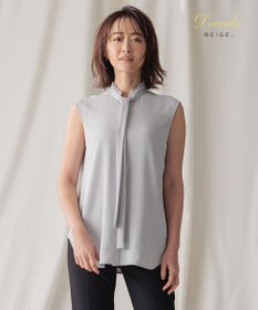 BEIGE， 【洗える】EVA / ボウタイブラウス