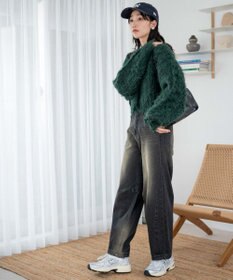 WEGO ブラッシュニットショートプルオーバー