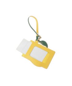 genten フルーツマーケット はみ出しパスケース「レモン」