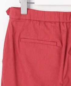 J.PRESS LADIES L 【WEB限定カラーあり・人気素材・セットアップ対応】セルロースリネンストレッチ テーパード パンツ