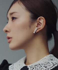 TOCCA TRILL PEARL EARRINGS イヤリング シルバー系